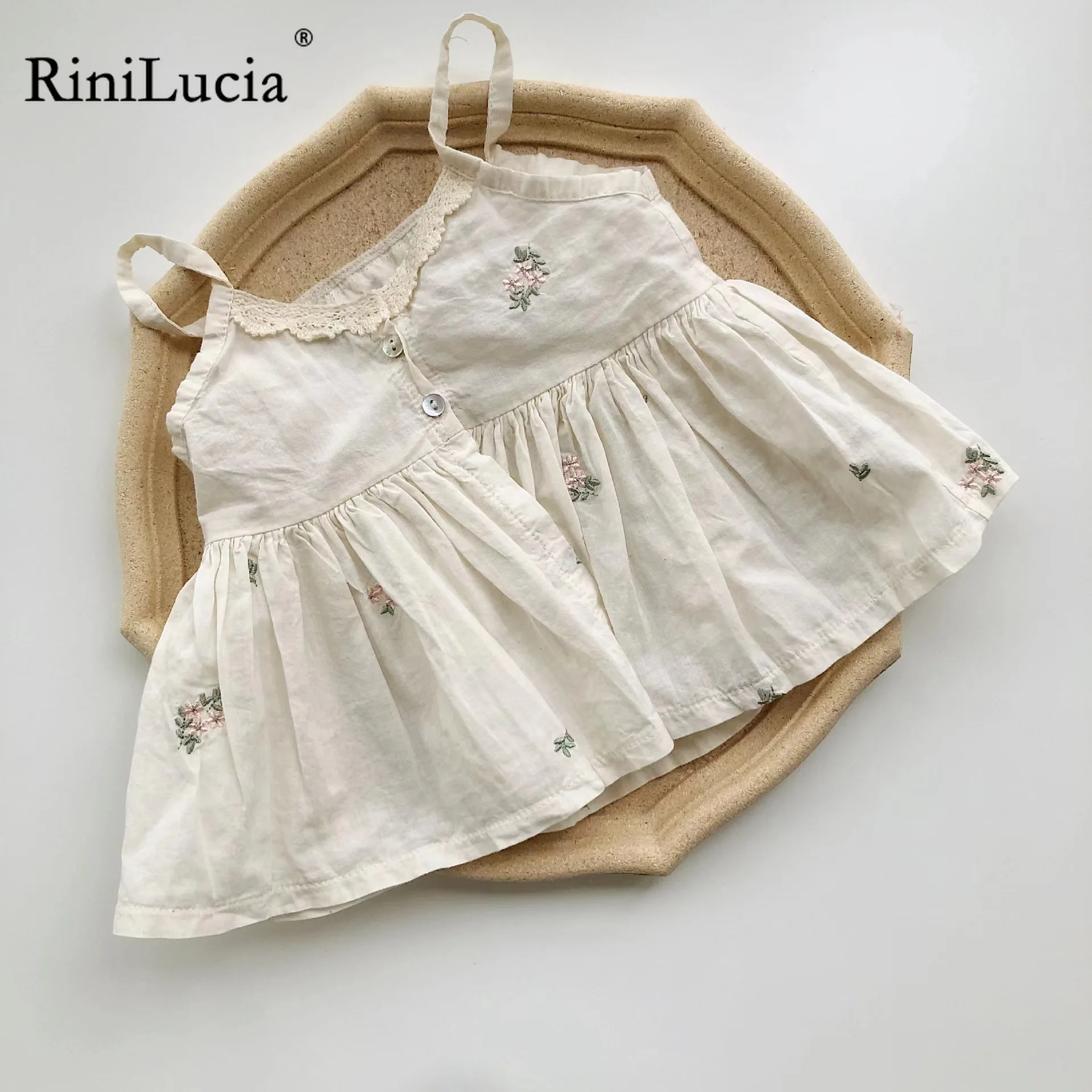 RiniLucia 2022 Summer O Neck Sleeveless Printing Newborn Baby Girls Cotton Bodysuits Sleeveless Strap Jumpsuits Outfits
RiniLucia 2022 Summer O Neck Sleeveless Printing Newborn Baby Girls Cotton Bodysuits Sleeveless Strap Jumpsuits Outfits