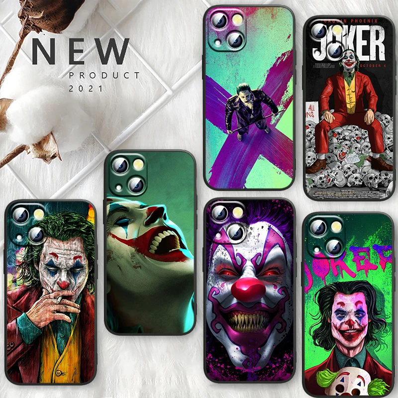 DC Jokers Cool Hot Art Black Phone Case For Apple iPhone 14 13 12 11 Pro Max Mini XS Max X XR 7 8 Plus Soft TPU Cover Shell Capa
DC Jokers Cool Hot Art Black Phone Case For Apple iPhone 14 13 12 11 Pro Max Mini XS Max X XR 7 8 Plus Soft TPU Cover Shell Capa