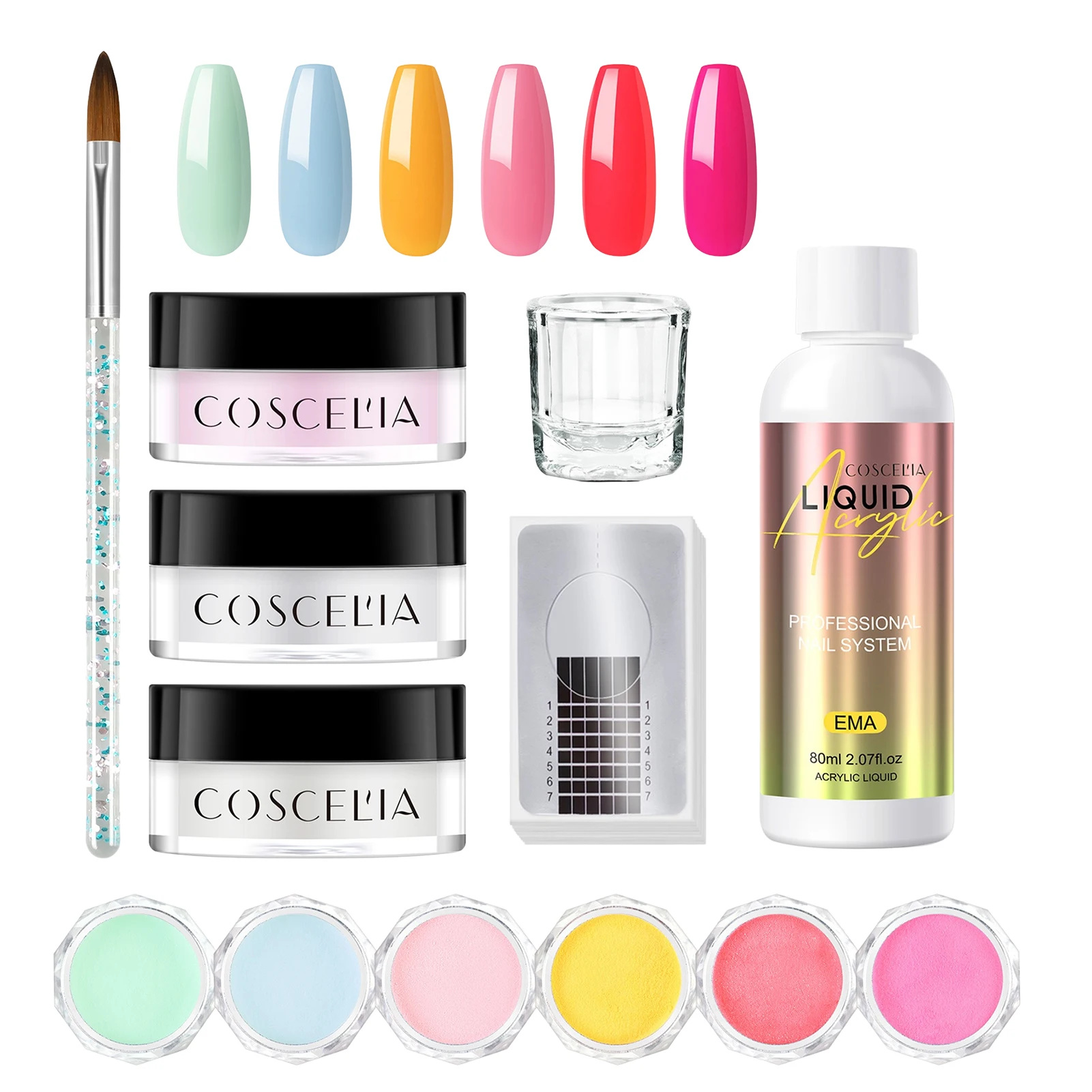 Acrylic Nail Set Nail Extension Kit With Acrylic Powder Nails Brush Liquid Fake Nails Kit Gift Nail Polish Tool For Girlfriend
Acrylic Nail Set Nail Extension Kit With Acrylic Powder Nails Brush Liquid Fake Nails Kit Gift Nail Polish Tool For Girlfriend