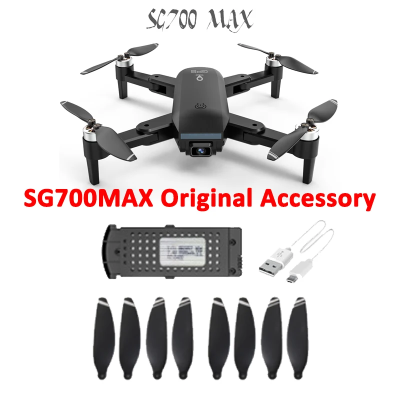 Складной Дрон ZLL SG700MAX, оригинальная запасная часть, лопасть пропеллера, зарядное устройство USB SG700MAX, аксессуар
Складной Дрон ZLL SG700MAX, оригинальная запасная часть, лопасть пропеллера, зарядное устройство USB SG700MAX, аксессуар