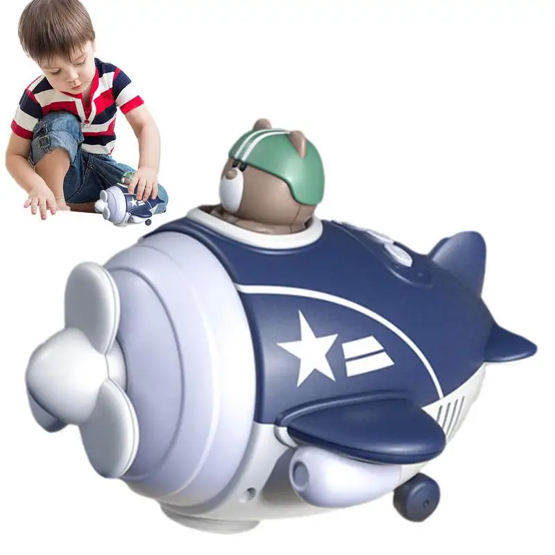 Airplane Toy For Kids Portable Airplane Toy Electric Educational Toy With Lights And Music Simulated Missile Loading With Bear
Airplane Toy For Kids Portable Airplane Toy Electric Educational Toy With Lights And Music Simulated Missile Loading With Bear