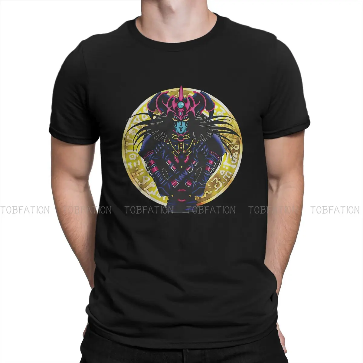Yu-Gi-Oh Anime Creative TShirt for Men Magician of Black Chaos Round Neck Pure Cotton T Shirt Distinctive Gift OutdoorWear 6XL
Yu-Gi-Oh Anime Creative TShirt for Men Magician of Black Chaos Round Neck Pure Cotton T Shirt Distinctive Gift OutdoorWear 6XL