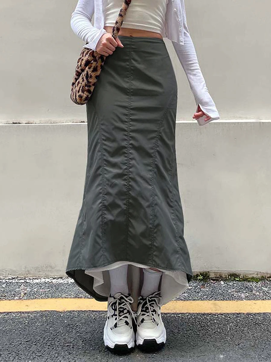 Y2k Fairycore Elegant Female Skirts Contrast Color High Waist Ankle-Length Fishtail Skirt Summer Outfits Ladies High Streetwear
Y2k Fairycore Elegant Female Skirts Contrast Color High Waist Ankle-Length Fishtail Skirt Summer Outfits Ladies High Streetwear