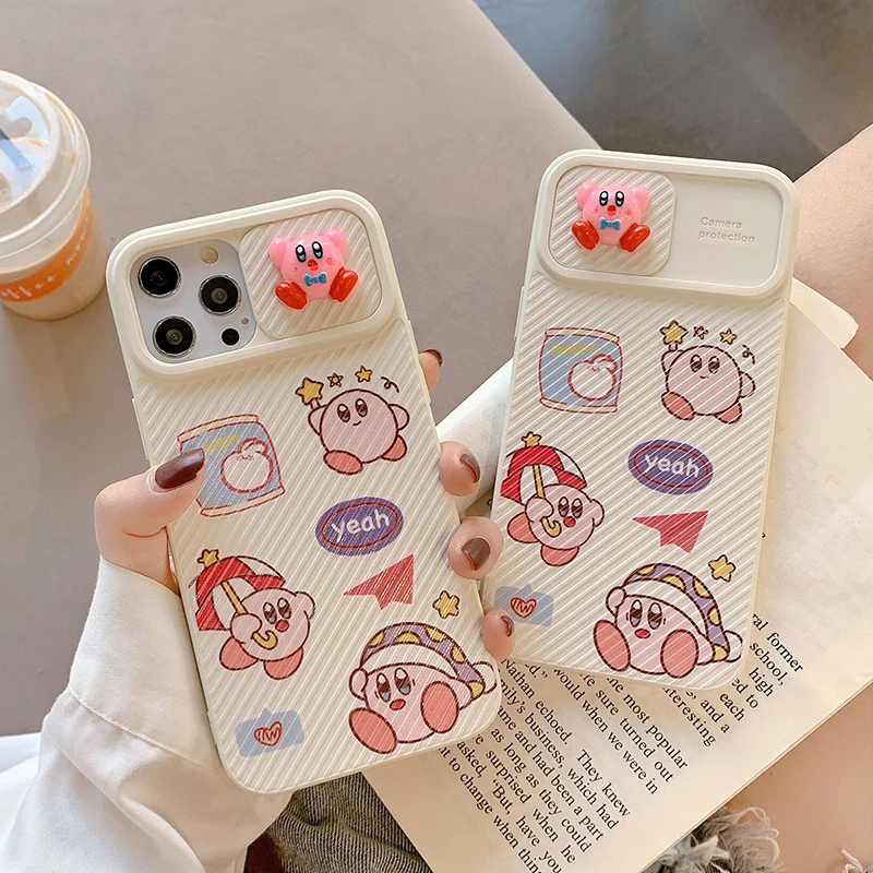 BANDAI Cartoon Kirby 3D Kirby phone case for iPhone12 12Pro 12Promax 11 13 Pro 11Promax X XS MAX XR cover phone holder
BANDAI Cartoon Kirby 3D Kirby phone case for iPhone12 12Pro 12Promax 11 13 Pro 11Promax X XS MAX XR cover phone holder