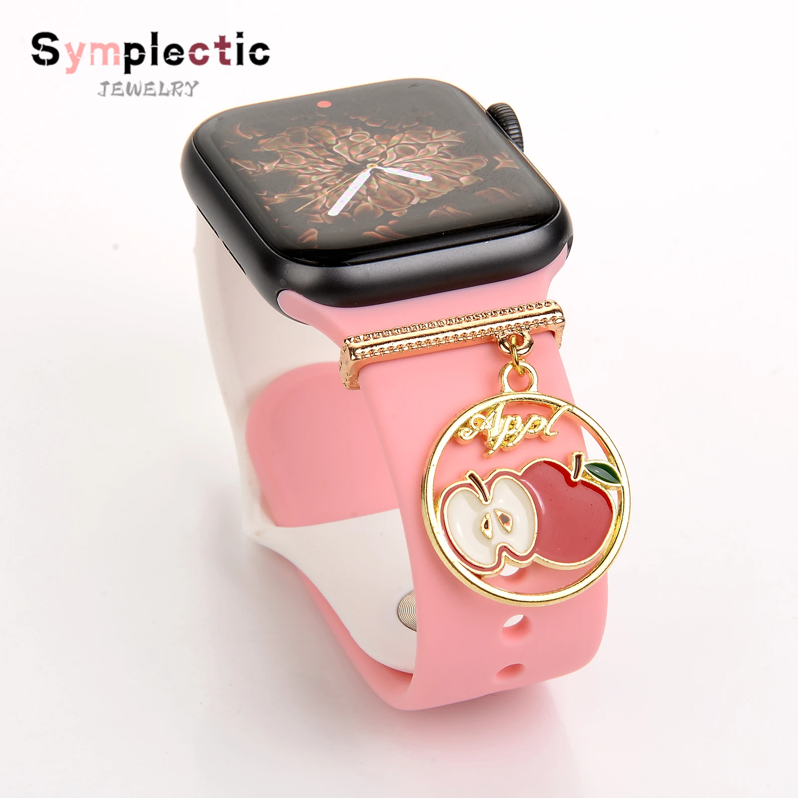 Cartoon Circle Fruit Charms for Apple Watch Band Decorative Ornament Smart Watch Silicone Strap for iwatch Bracelet Accessories
Cartoon Circle Fruit Charms for Apple Watch Band Decorative Ornament Smart Watch Silicone Strap for iwatch Bracelet Accessories