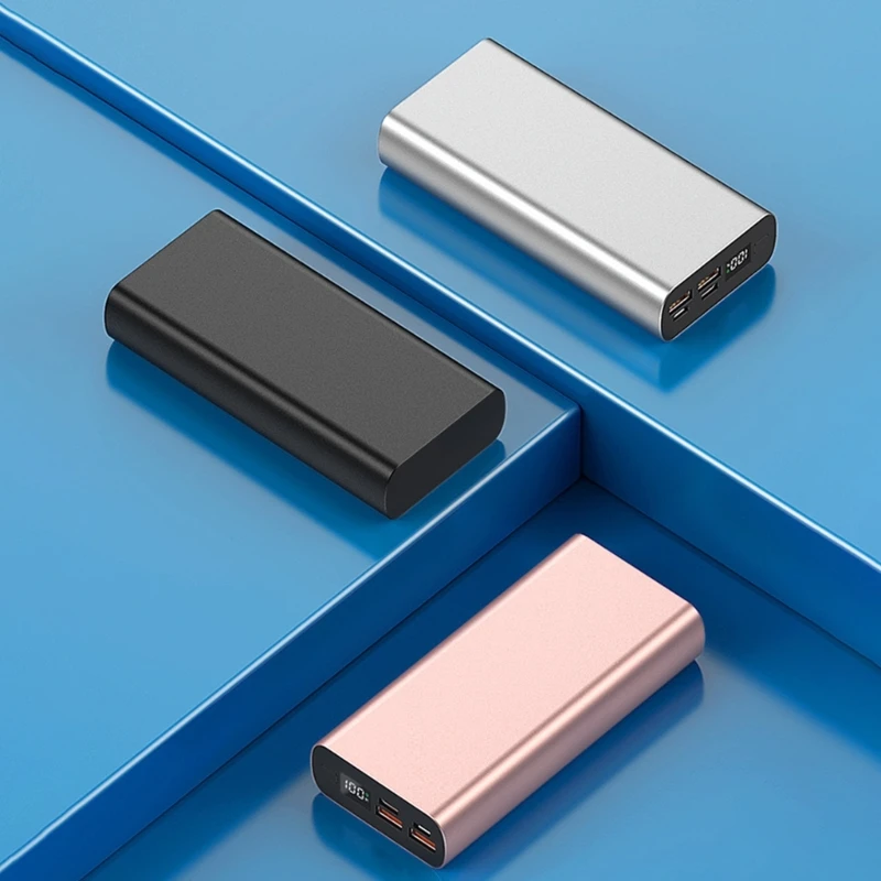 1260110 Polymer Battery Power Bank Shell QC3.0 PD 22.5W Fast Charge Battery Charger Box Aluminum Alloy Power Bank Case
1260110 Polymer Battery Power Bank Shell QC3.0 PD 22.5W Fast Charge Battery Charger Box Aluminum Alloy Power Bank Case