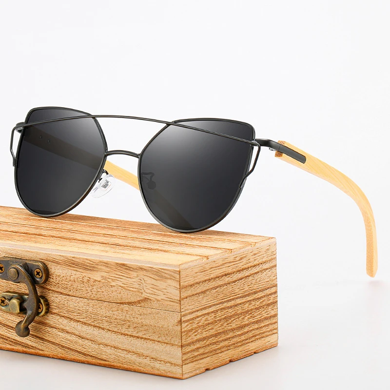 Bamboo Leg Polarized Sunglasses cat's Eye Dazzle Colour Film Glasses Trend Motorcycle Running Travel True Colors Strong Impact
Bamboo Leg Polarized Sunglasses cat's Eye Dazzle Colour Film Glasses Trend Motorcycle Running Travel True Colors Strong Impact