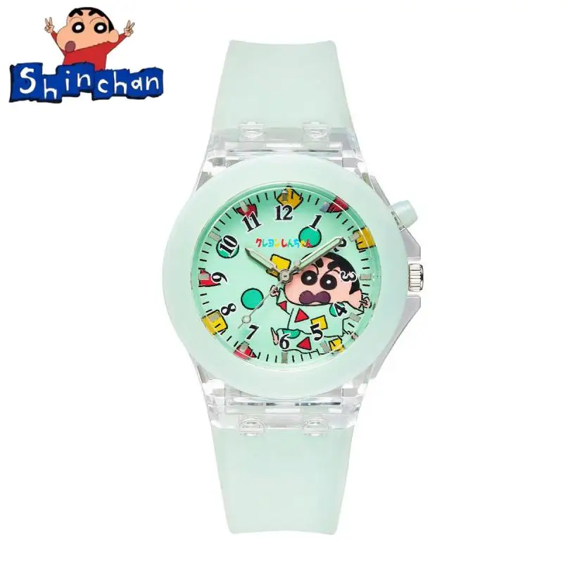 Crayon Shin-Chan, новинка 2023 года, детские часы для студентов, Яркие мигающие женские светящиеся светодиодные светящиеся Изящные дикие праздничные подарки
Crayon Shin-Chan, новинка 2023 года, детские часы для студентов, Яркие мигающие женские светящиеся светодиодные светящиеся Изящные дикие праздничные подарки