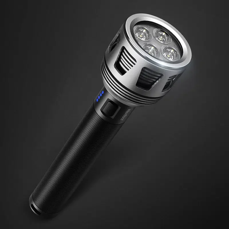 HMTX Portable LED Search Flashlight With Strap Design, Type-C Rechargeable, Water-resistant 10000mAh/120 Hours For Emergency
HMTX Portable LED Search Flashlight With Strap Design, Type-C Rechargeable, Water-resistant 10000mAh/120 Hours For Emergency