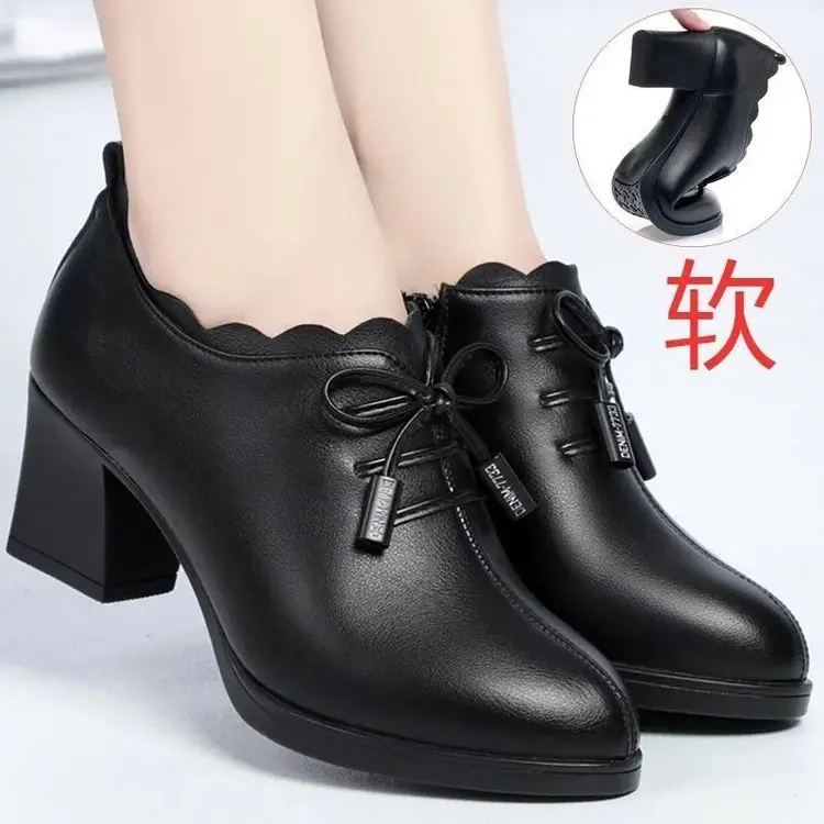 Women's Shoes 2022 Autumn New Cowhide Platform Women's Shoes Fashion Pointed Wedges Joker Women's Outdoor Leisure Banquet Shoes
Women's Shoes 2022 Autumn New Cowhide Platform Women's Shoes Fashion Pointed Wedges Joker Women's Outdoor Leisure Banquet Shoes