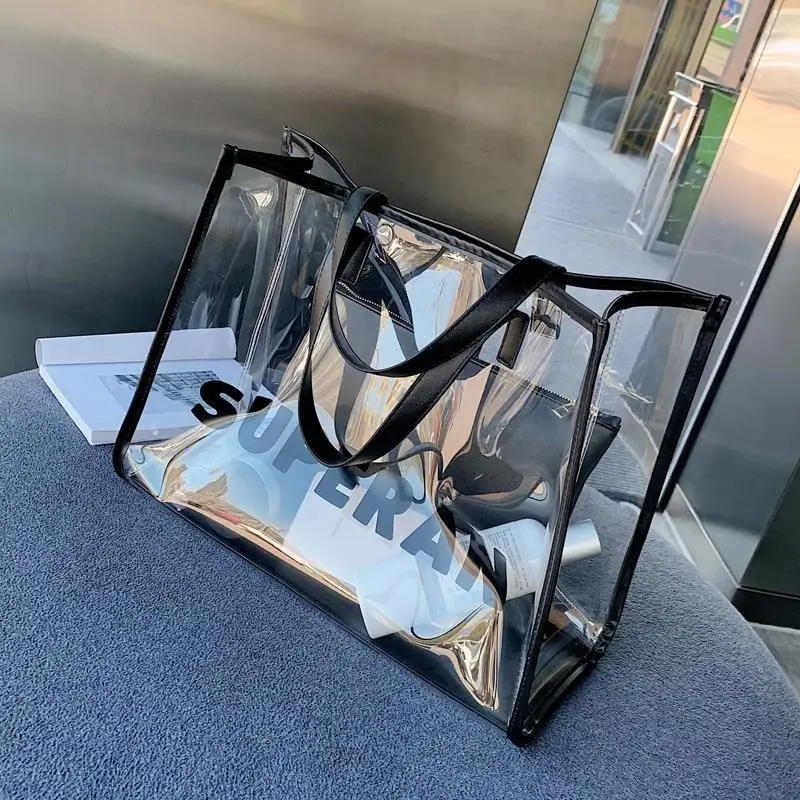 2022 New Trendy Korean Style Versatile Transparent Son Mother Bag Large Capacity Handbag Handbag Bags
2022 New Trendy Korean Style Versatile Transparent Son Mother Bag Large Capacity Handbag Handbag Bags