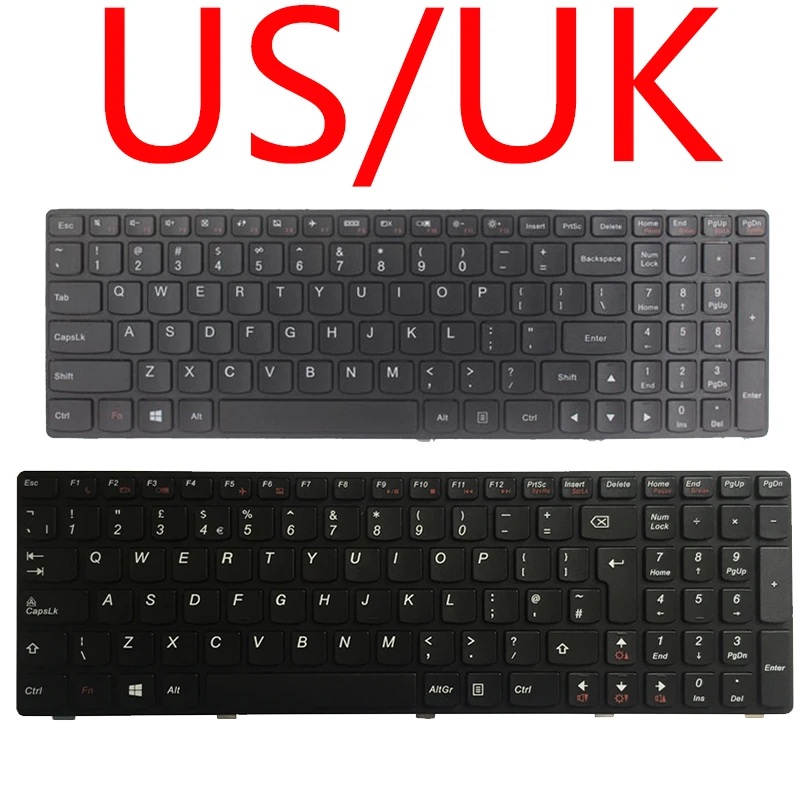 NEW English/US\UK keyboard for Lenovo G500 G510 G505 G700 G710 G500A G700A G710A G505A G500AM G700AT
NEW English/US\UK keyboard for Lenovo G500 G510 G505 G700 G710 G500A G700A G710A G505A G500AM G700AT