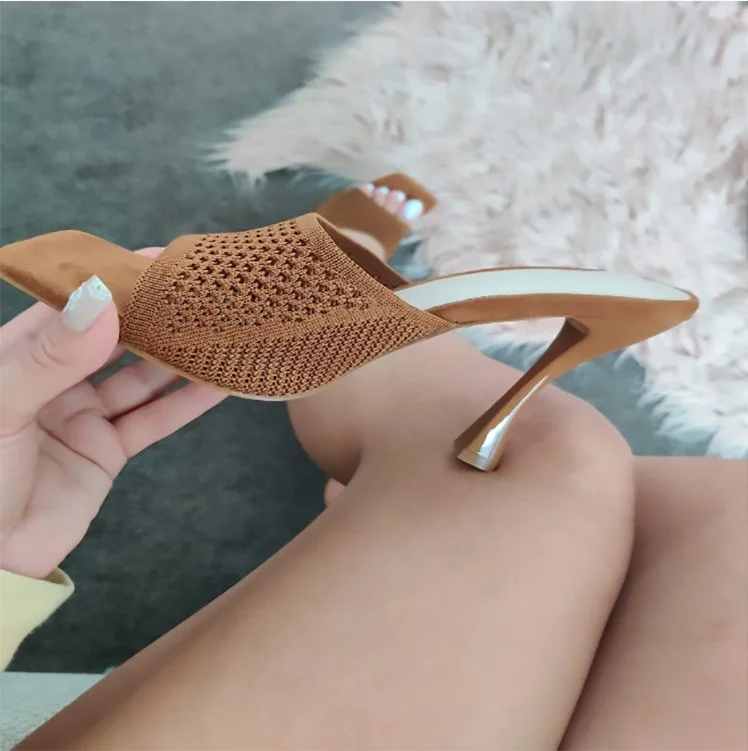 Air Mesh Slippers Women High Heel Summer Slides For Women Beach Sandles Shoes Slingback Sandalias Square Toe Sandals
Air Mesh Slippers Women High Heel Summer Slides For Women Beach Sandles Shoes Slingback Sandalias Square Toe Sandals