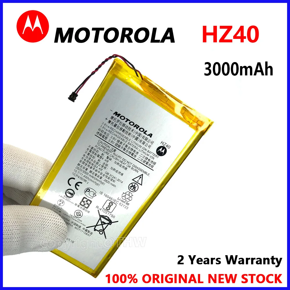 Motorola 100% Original 3000mAhA HZ40 New Battery For MOTO Z2 Play XT1710-08 XT1710 XT1710-06 XT1710-09 XT1710-11 Phone Battery
Motorola 100% Original 3000mAhA HZ40 New Battery For MOTO Z2 Play XT1710-08 XT1710 XT1710-06 XT1710-09 XT1710-11 Phone Battery