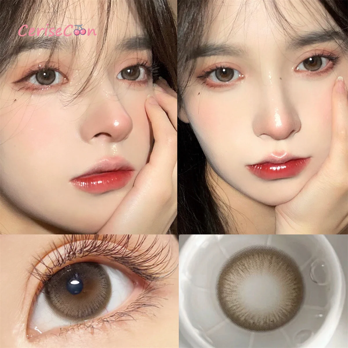 Sesame ball gray crazy small big beauty pupil Colored Contact Lenses for eyes yearly Natural Myopia prescription degrees
Sesame ball gray crazy small big beauty pupil Colored Contact Lenses for eyes yearly Natural Myopia prescription degrees