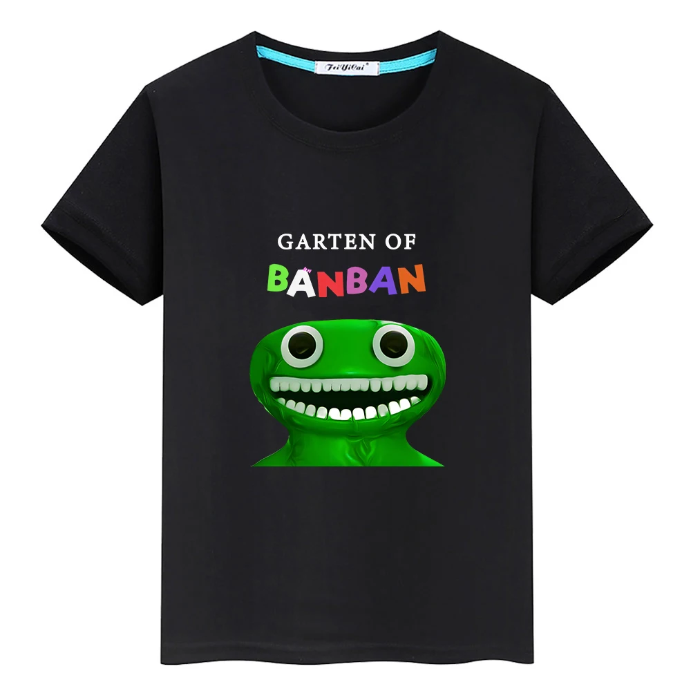 Game Garten of Banban Jumbo Josh T-shirt Cartoon Game Graphic Printing Tee-shirt 100% Cotton Tees Short Sleeve Children Tshirts
Game Garten of Banban Jumbo Josh T-shirt Cartoon Game Graphic Printing Tee-shirt 100% Cotton Tees Short Sleeve Children Tshirts