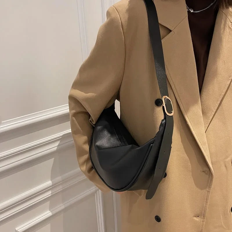 NEW Hobos Bag PU LEATHER Women's Handbags Purses DIY Strap Women Shoulder Crossbody Bags
NEW Hobos Bag PU LEATHER Women's Handbags Purses DIY Strap Women Shoulder Crossbody Bags