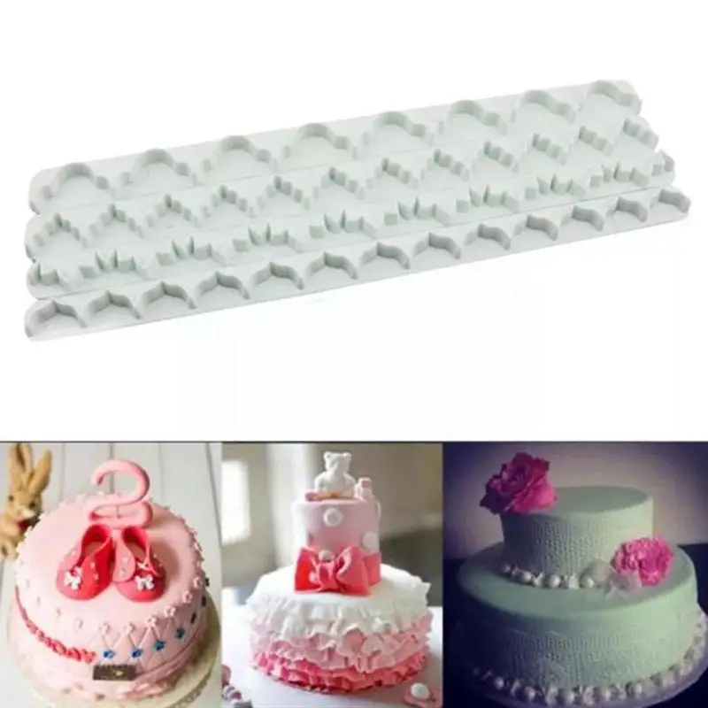 4pcs/set New Style Cake Cutters Decorating Mountain Tools Edge Lace Flower Ribbon Cake Straight Fondant Frill Cutter Mold B3Y8
4pcs/set New Style Cake Cutters Decorating Mountain Tools Edge Lace Flower Ribbon Cake Straight Fondant Frill Cutter Mold B3Y8
