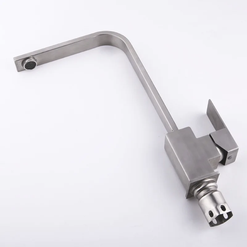 304 Stainless Steel Faucet Quadrilateral Vegetable Sink Faucet Sink Hot and Cold Faucet Rotating Faucet Kitchen Faucet
304 Stainless Steel Faucet Quadrilateral Vegetable Sink Faucet Sink Hot and Cold Faucet Rotating Faucet Kitchen Faucet