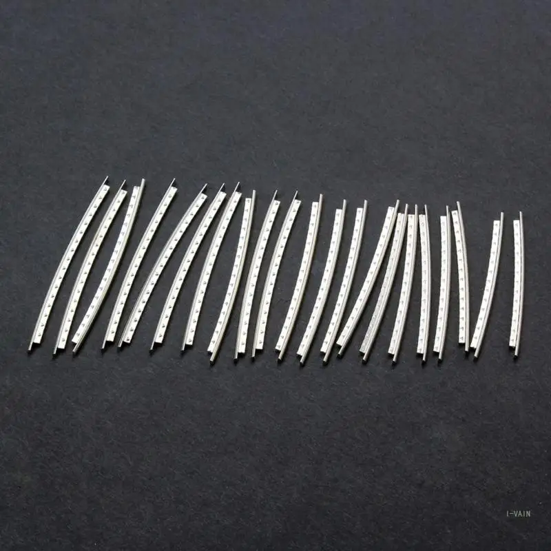 M5TC Silver Electric Guitar Fret Wire Guitar Fretboard 24 Fret 2.7mm Tone for Guitar Fingerboard Replacement, Pack of 21Pcs
M5TC Silver Electric Guitar Fret Wire Guitar Fretboard 24 Fret 2.7mm Tone for Guitar Fingerboard Replacement, Pack of 21Pcs