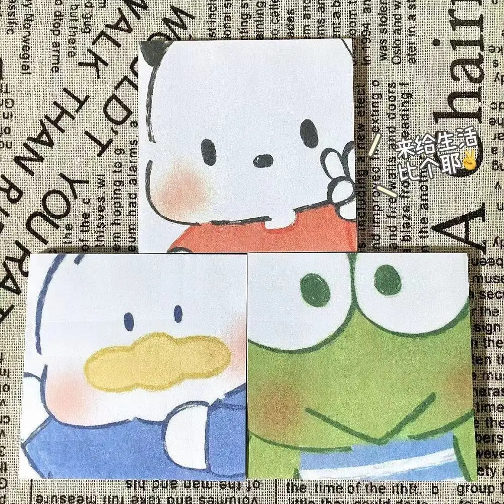 Cartoon Pochacco Pompom Purin Kerokero Keroppi Post It Student Word Book Office Post It Paper Tearable Non Sticky Post It Book
Cartoon Pochacco Pompom Purin Kerokero Keroppi Post It Student Word Book Office Post It Paper Tearable Non Sticky Post It Book