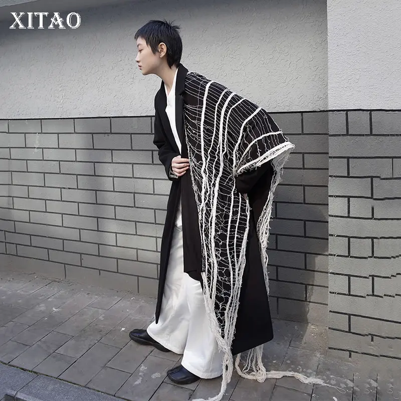 XITAO, асимметричная сетчатая ткань, новый шарф контрастного цвета, лоскутные платки с кисточками, модный винтажный арт, универсальная женска...
XITAO, асимметричная сетчатая ткань, новый шарф контрастного цвета, лоскутные платки с кисточками, модный винтажный арт, универсальная женска...