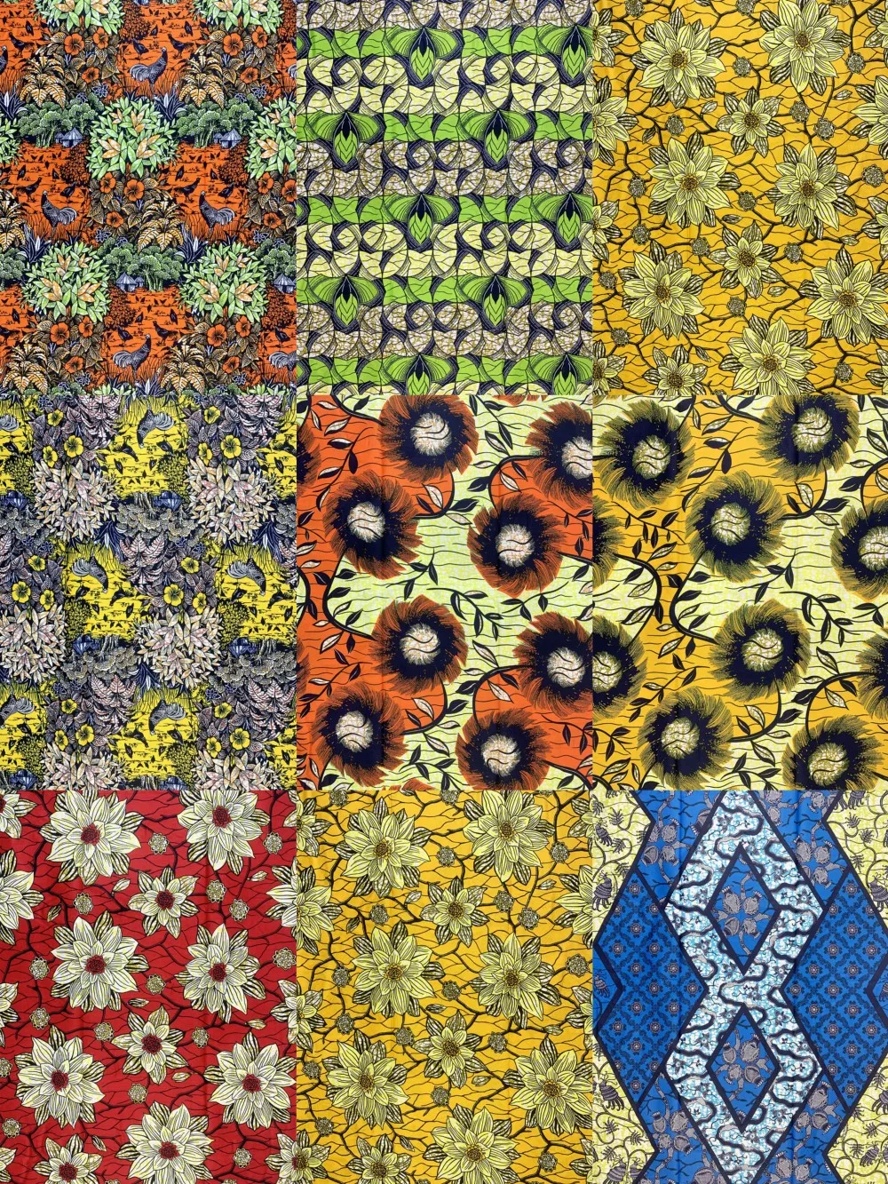 New Nigerian African Supe-Wax Fabrics Cotton Print Wrap Batik Ankara High Quality Original Pagne Veritable Hollande WAX Material
New Nigerian African Supe-Wax Fabrics Cotton Print Wrap Batik Ankara High Quality Original Pagne Veritable Hollande WAX Material
