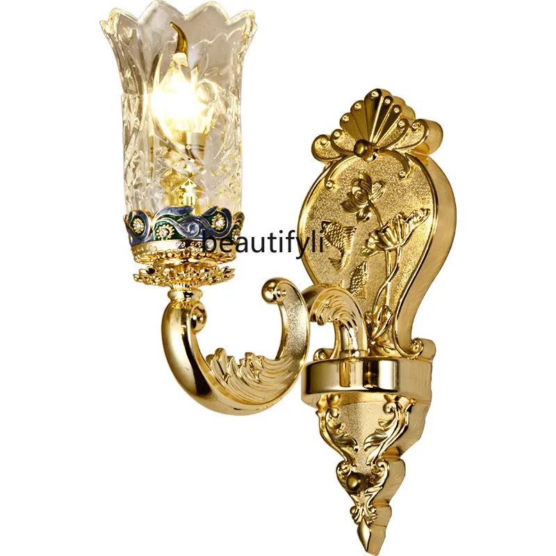 yj French Crystal Wall Lamp Living Room Dining Room Bedroom Bedside Lamp European Luxury Elegant Lamps
yj French Crystal Wall Lamp Living Room Dining Room Bedroom Bedside Lamp European Luxury Elegant Lamps