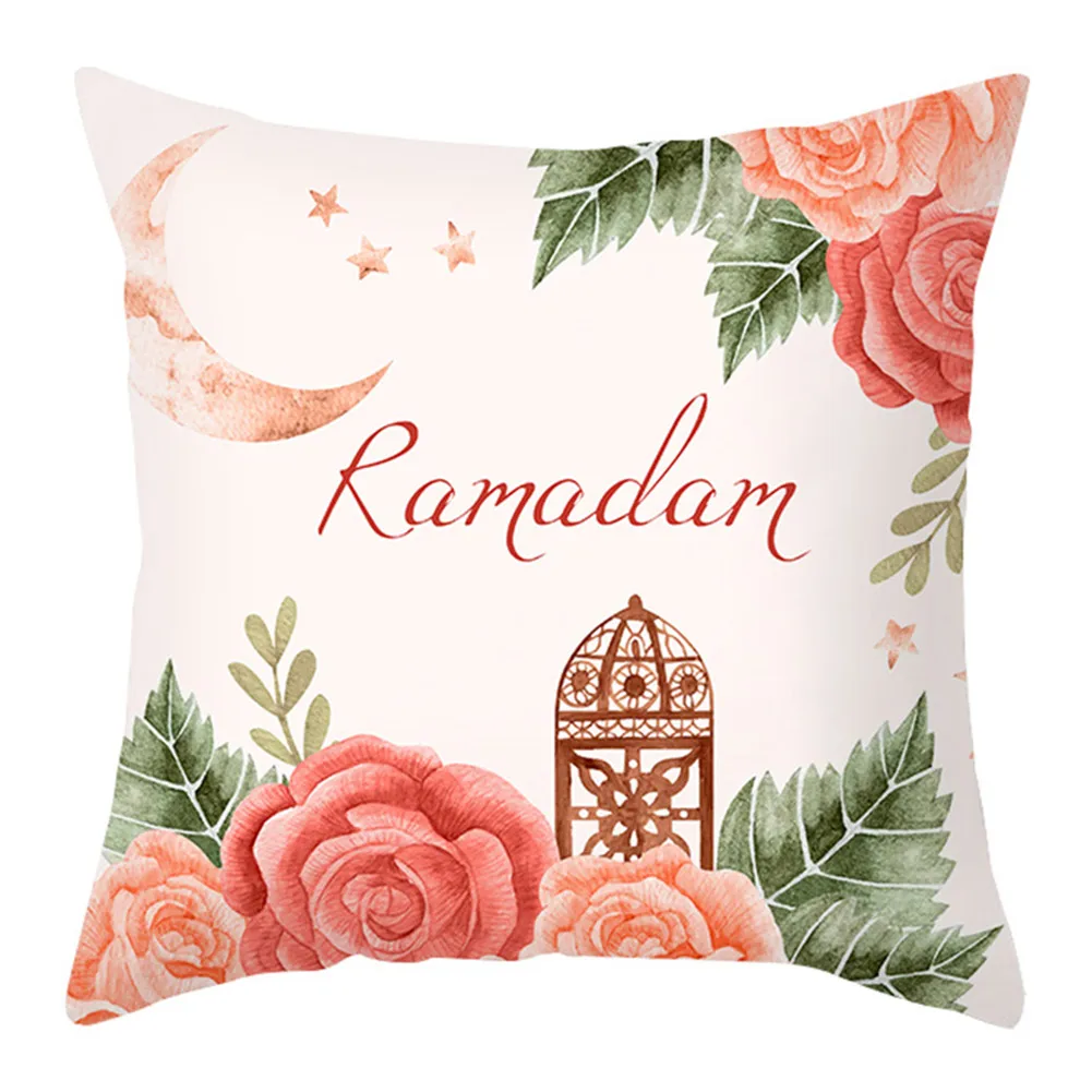 45*45cm Square Ramadan Cushion Case Sofa Cushion Cover Pillow Case EID Mubarak Decoration Pillowcase Islamic Muslim Decors
45*45cm Square Ramadan Cushion Case Sofa Cushion Cover Pillow Case EID Mubarak Decoration Pillowcase Islamic Muslim Decors