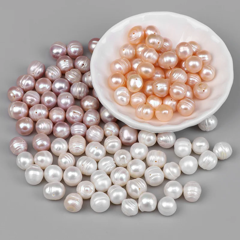 Natural Freshwater Pearl Beads 10-11mm Potato Shape Punch Loose Beads For Jewelry Making DIY Necklace Bracelet 10-20pcs/lot
Natural Freshwater Pearl Beads 10-11mm Potato Shape Punch Loose Beads For Jewelry Making DIY Necklace Bracelet 10-20pcs/lot