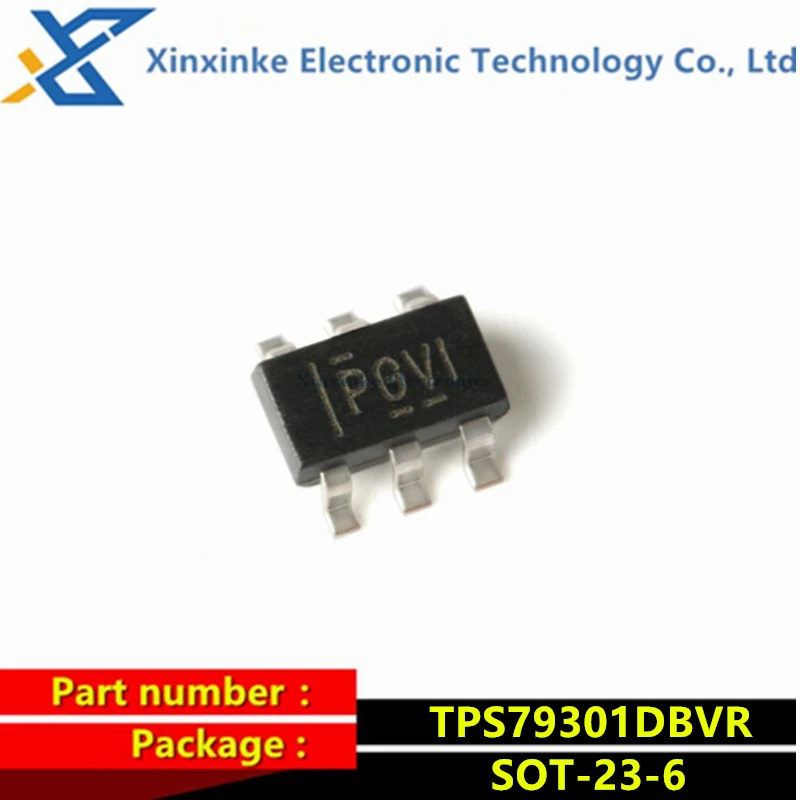 

TPS79301DBVR SOT-23-6 200mA Single Output Low Dropout Linear Regulator LDO Chip