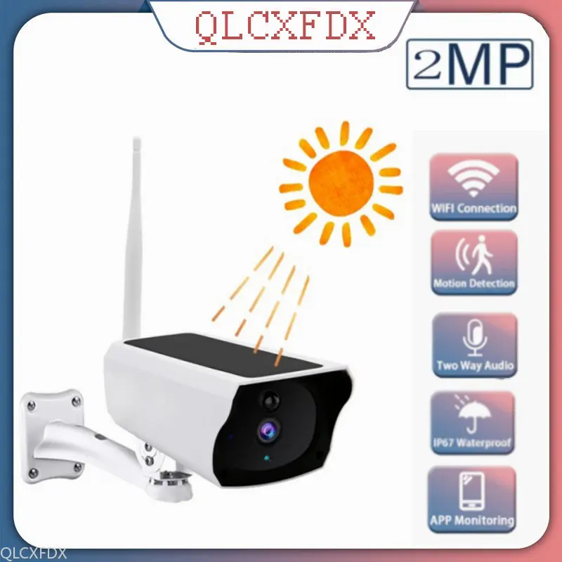1080P IP Bullet Camera 2MP WiFi Outdoor Battery Solar Panel CCTV Wireless Surveilance Cam Home Security Protection Two Way Audio
1080P IP Bullet Camera 2MP WiFi Outdoor Battery Solar Panel CCTV Wireless Surveilance Cam Home Security Protection Two Way Audio