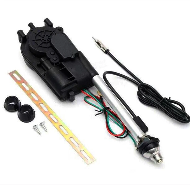 Universal Car Auto SUV AM FM Radio Electric Power Automatic Antenna Aerial Kit 12V Exterior Vehicle Aerials Pro Auto Replacement
Universal Car Auto SUV AM FM Radio Electric Power Automatic Antenna Aerial Kit 12V Exterior Vehicle Aerials Pro Auto Replacement