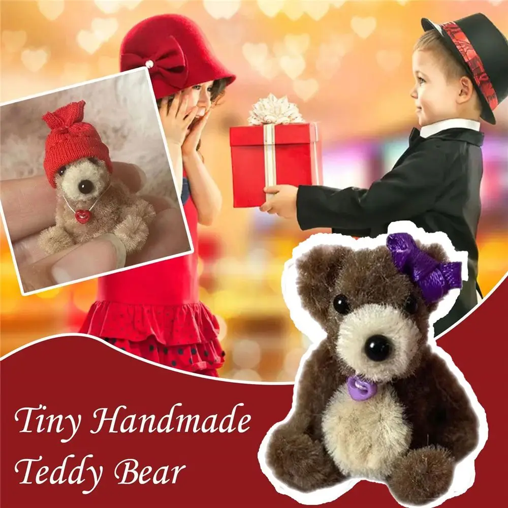 Creative Toys 4cm Cute Knuckle Miniature Handmade Mobile Bag Charm Mini Bear Tiny Handcrafted Dolls
Creative Toys 4cm Cute Knuckle Miniature Handmade Mobile Bag Charm Mini Bear Tiny Handcrafted Dolls