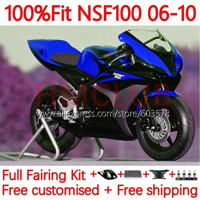 Гонка из стекловолокна для HONDA NSF 100 NSF100 2006 2007 2008 2009 NSF-100 06 07 08 09 10, обтекатель 77No.82, синий глянцевый 
Гонка из стекловолокна для HONDA NSF 100 NSF100 2006 2007 2008 2009 NSF-100 06 07 08 09 10, обтекатель 77No.82, синий глянцевый