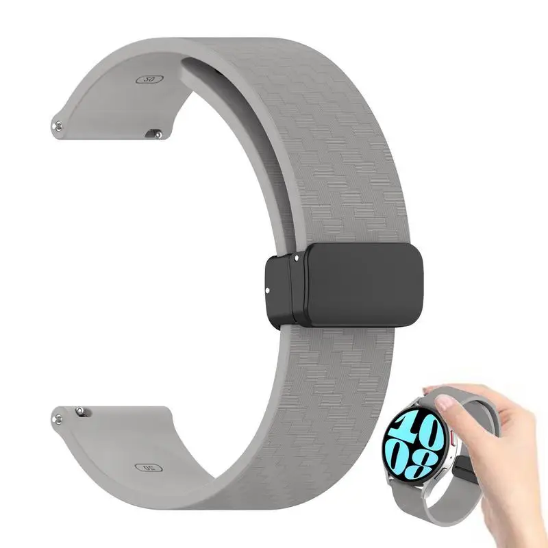22mm Magnetic Watch Band 22mm Waterproof Silicone Magnetic Watch Bands Soft Silicone Magnetic Buckle Sport Replacement Straps
22mm Magnetic Watch Band 22mm Waterproof Silicone Magnetic Watch Bands Soft Silicone Magnetic Buckle Sport Replacement Straps