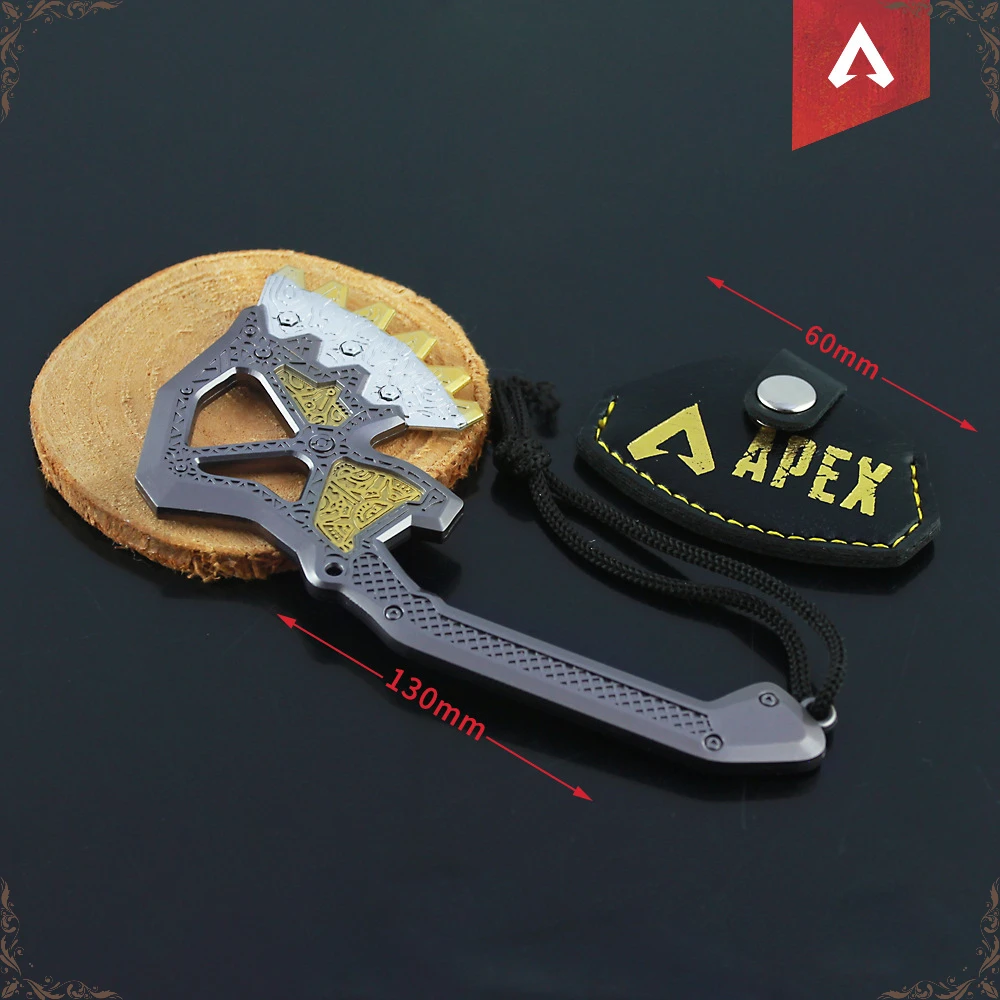 13 см Apex Legends Гибралтар репродукция оружие боевой клуб игра нож-бабочка меч катана брелок Рождество День рождения детская игрушка
13 см Apex Legends Гибралтар репродукция оружие боевой клуб игра нож-бабочка меч катана брелок Рождество День рождения детская игрушка