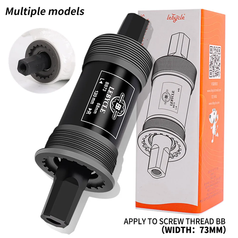 Bike Bicycle Bottom Central Bracket Axle BB73 73mm Square Hole Sealed Bearing Aluminum Alloy 113/122.5/124/126MM Accessories
Bike Bicycle Bottom Central Bracket Axle BB73 73mm Square Hole Sealed Bearing Aluminum Alloy 113/122.5/124/126MM Accessories