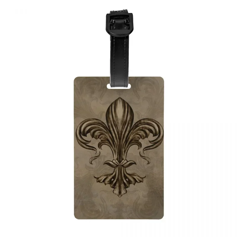 Vintage Fleur De Lis lary Flower Flower Tugget Tag for Suitcase Funny Fleur-De-Lys Baggy Tags Property ID label
Vintage Fleur De Lis lary Flower Flower Tugget Tag for Suitcase Funny Fleur-De-Lys Baggy Tags Property ID label