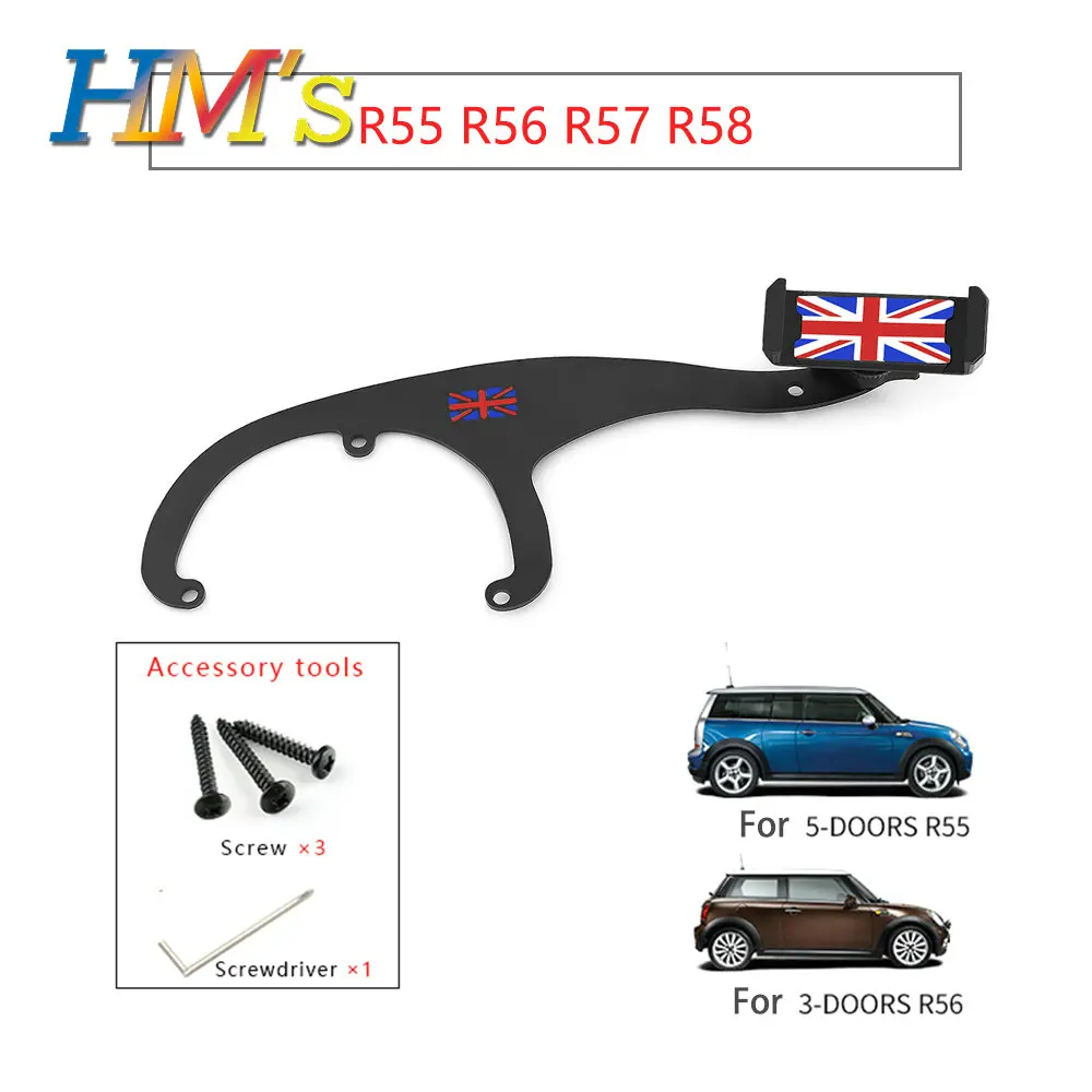 For MINI R55 R56 R57 R60 R61 Countryman Clubman Phone Holder Car Syling Bracket for MINI Cooper Smartphone Supporter Accessories
For MINI R55 R56 R57 R60 R61 Countryman Clubman Phone Holder Car Syling Bracket for MINI Cooper Smartphone Supporter Accessories