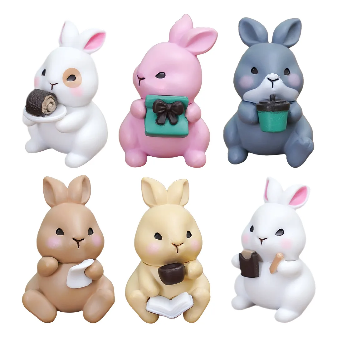 Миниатюрные фигурки кроликов Tongyue
Миниатюрные фигурки кроликов Tongyue