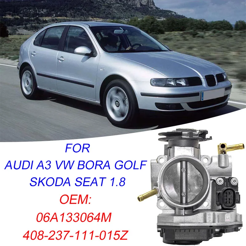 V10810003 Throttle body Assembly 06A133064M 408-237-111-015Z For Audi A3 Seat Leon Seat Toledo Bora 1.8 408237111015
V10810003 Throttle body Assembly 06A133064M 408-237-111-015Z For Audi A3 Seat Leon Seat Toledo Bora 1.8 408237111015