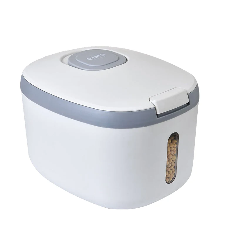 Kitchen Container 10KG Bucket Insect-Proof Moisture-Proof Rice Cylinder Grain Sealed Storage Rice Flour Bucket-Gray
Kitchen Container 10KG Bucket Insect-Proof Moisture-Proof Rice Cylinder Grain Sealed Storage Rice Flour Bucket-Gray