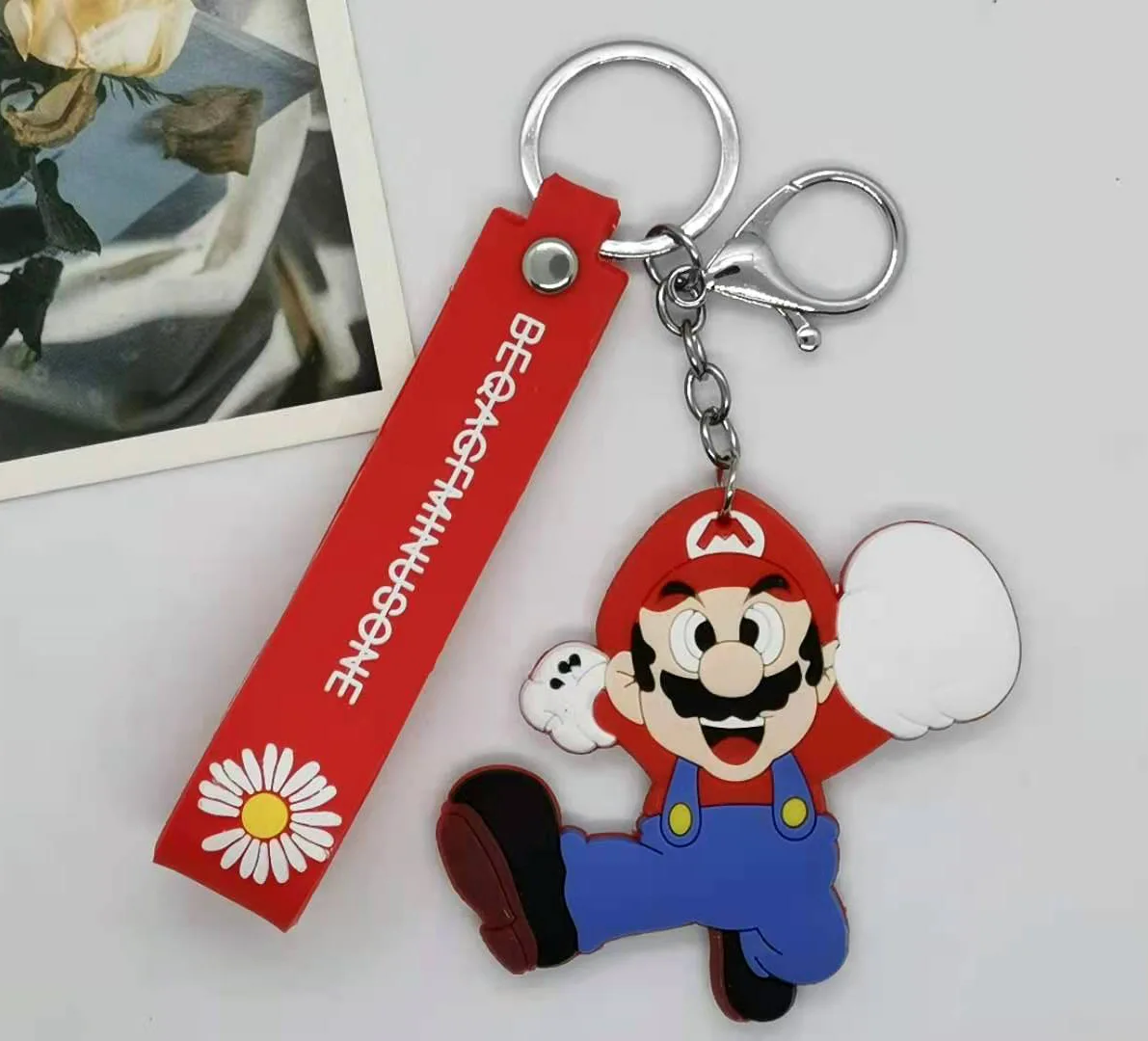 Pokemon Cartoon Anime PVC Soft Rubber Alloy Mario Keychain Pendant Backpack School Bag Pendant Keyring Pendant Birthday Gifts
Pokemon Cartoon Anime PVC Soft Rubber Alloy Mario Keychain Pendant Backpack School Bag Pendant Keyring Pendant Birthday Gifts