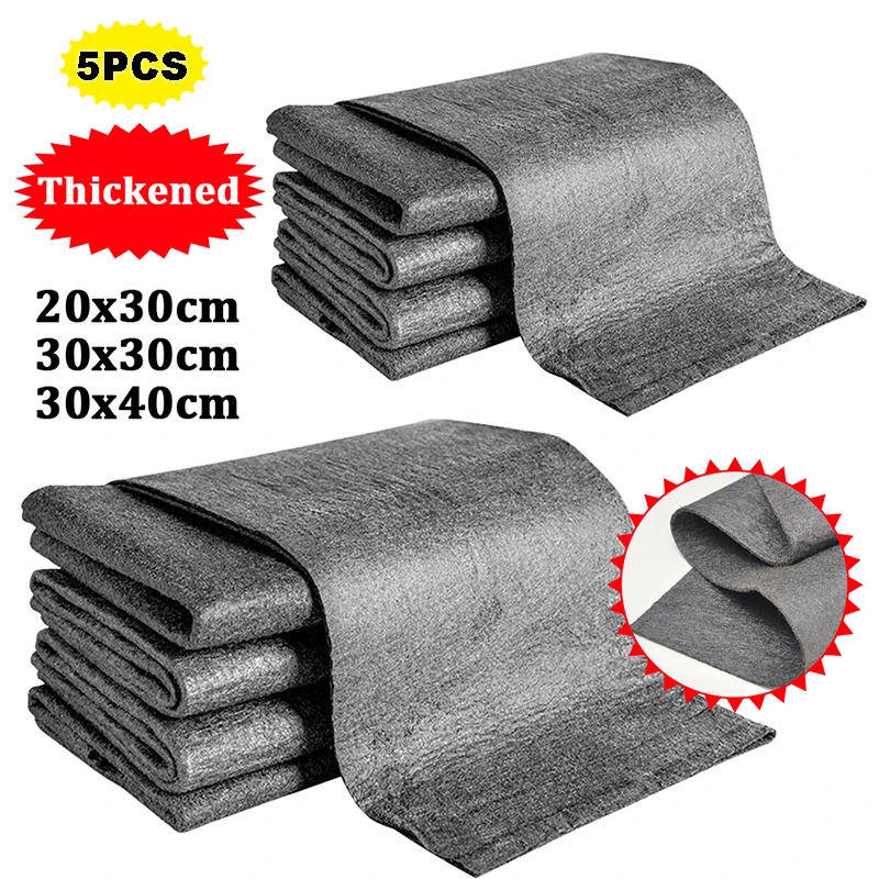 New Thickened Magic Cleaning Cloth No Watermark Rag Microfiber Window Glass Wiping Kitchen Multi-purpose Towel for Mirrors Auto
New Thickened Magic Cleaning Cloth No Watermark Rag Microfiber Window Glass Wiping Kitchen Multi-purpose Towel for Mirrors Auto