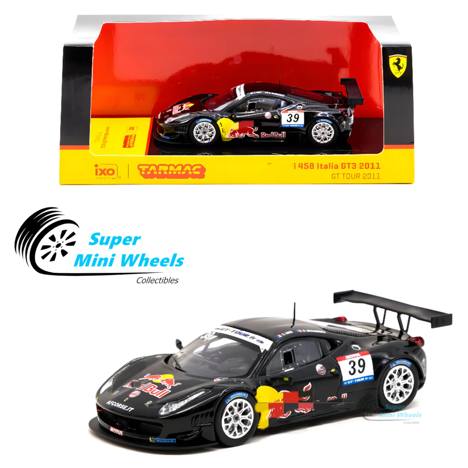 Tarmac Works 1:64 458 Italia GT3 GT #39 Diecast Model Car Collection Limited Edition Hobby Toys
Tarmac Works 1:64 458 Italia GT3 GT #39 Diecast Model Car Collection Limited Edition Hobby Toys