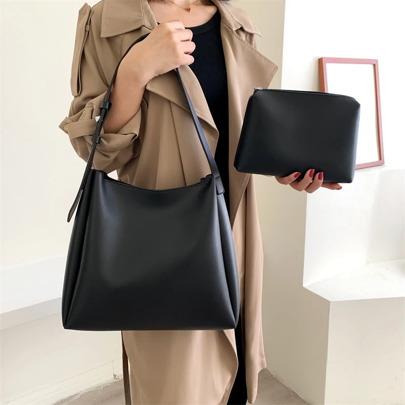 Fashion Leather Tote Bag for Women 2023 Tend Female Simple Large High Capacity Shoulder Side Bag Designer Handbags and Purses
Fashion Leather Tote Bag for Women 2023 Tend Female Simple Large High Capacity Shoulder Side Bag Designer Handbags and Purses