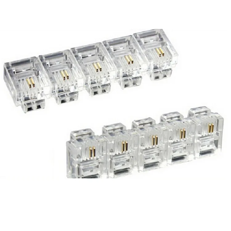 100 Pieces 8P8C RJ45 Modular Plug for Network CAT5 LAN Professional and High Quality
100 Pieces 8P8C RJ45 Modular Plug for Network CAT5 LAN Professional and High Quality