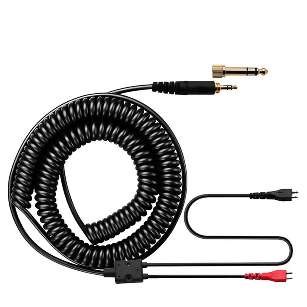 6.35mm Replacement Spring Cable Extension Cord for Sennheiser HD535 HD540 HD545 HD560 HD565 HD580 HD600 HD650 HD660 Headphones
6.35mm Replacement Spring Cable Extension Cord for Sennheiser HD535 HD540 HD545 HD560 HD565 HD580 HD600 HD650 HD660 Headphones
