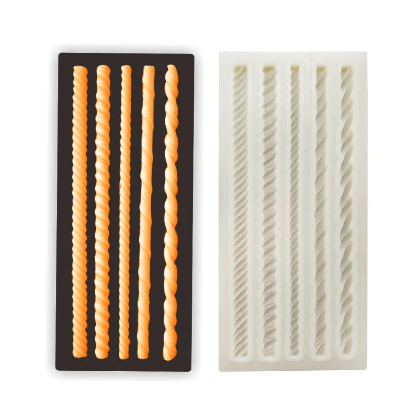 Twist Rope Pearl Pattern Sea Wave Silicone Mold Chocolate Fondant Cake Lace Decoration Resin Mould Kitchen Accessory For Baking
Twist Rope Pearl Pattern Sea Wave Silicone Mold Chocolate Fondant Cake Lace Decoration Resin Mould Kitchen Accessory For Baking